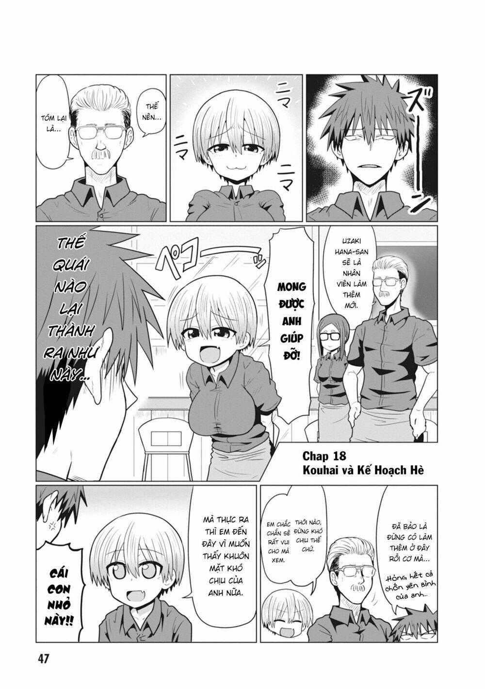 Uzaki-Chan Muốn Đi Chơi! Chapter 18 trang 0
