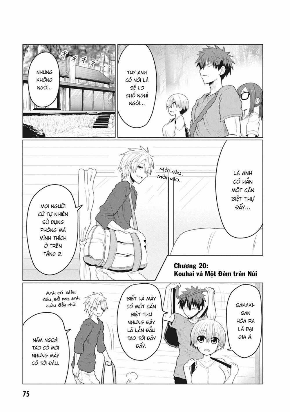 Uzaki-Chan Muốn Đi Chơi! Chapter 20 trang 0