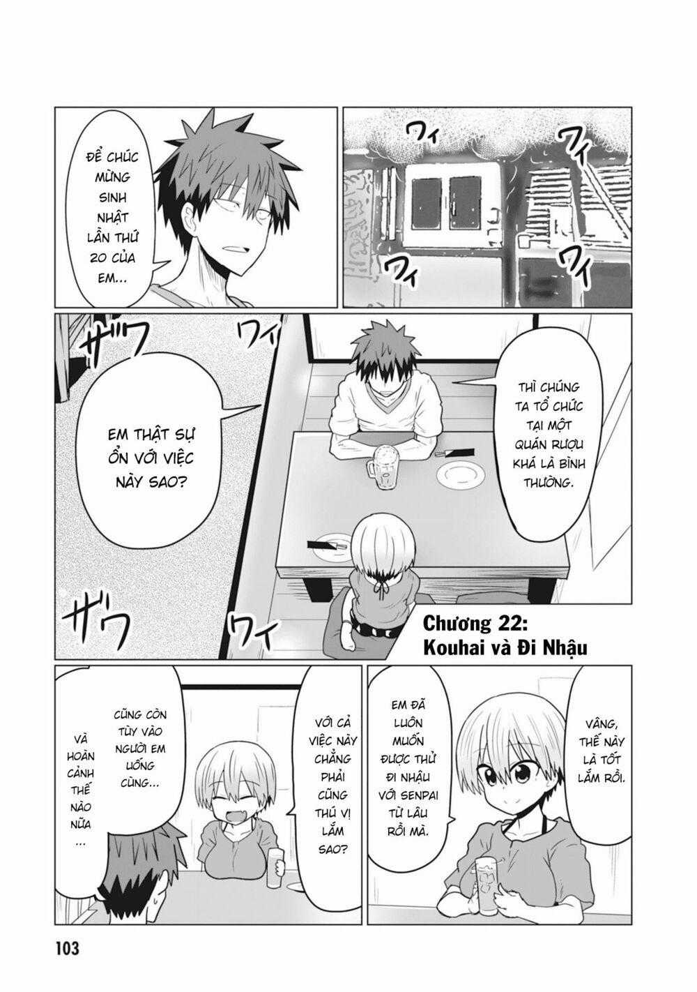 Uzaki-Chan Muốn Đi Chơi! Chapter 22 trang 0