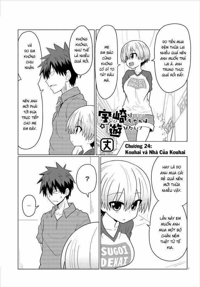 Uzaki-Chan Muốn Đi Chơi! Chapter 24 trang 0