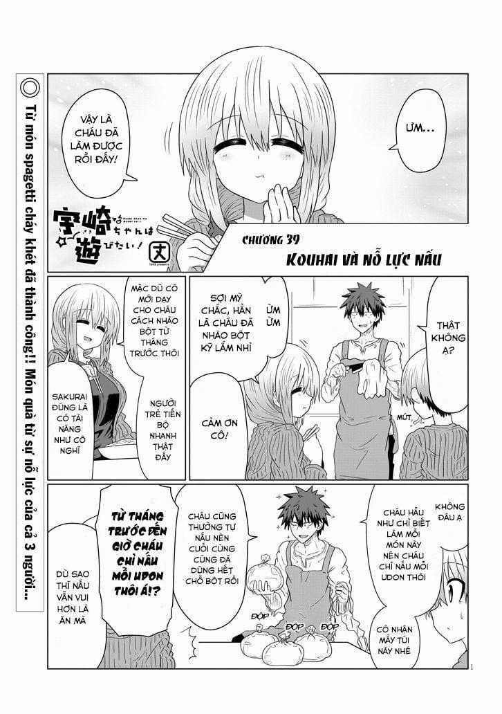 Uzaki-Chan Muốn Đi Chơi! Chapter 39 trang 1