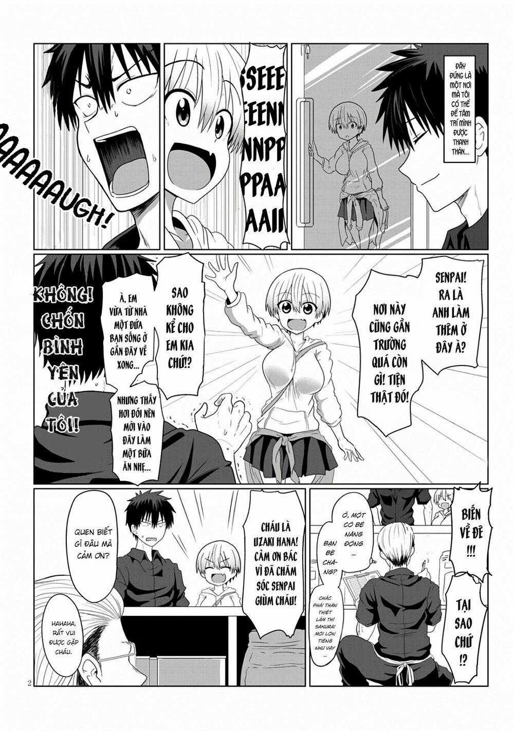 Uzaki-Chan Muốn Đi Chơi! Chapter 4 trang 1