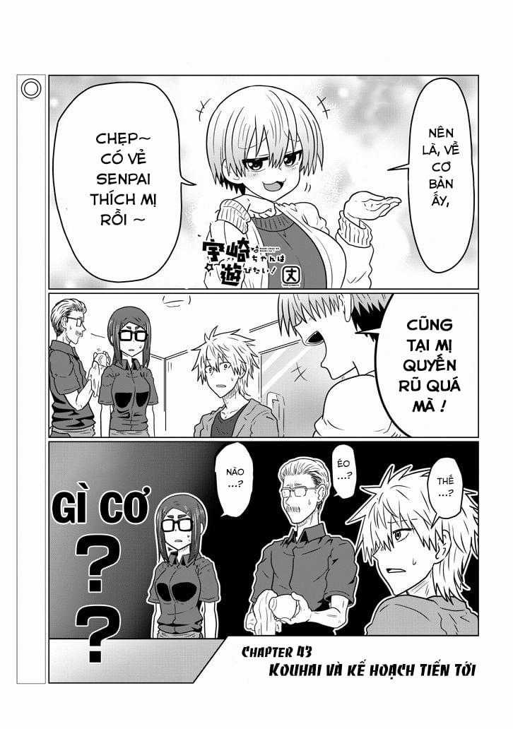Uzaki-Chan Muốn Đi Chơi! Chapter 43 trang 1