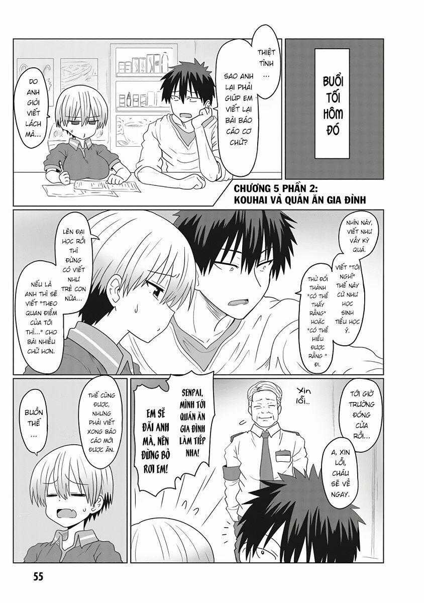Uzaki-Chan Muốn Đi Chơi! Chapter 5.2 trang 0