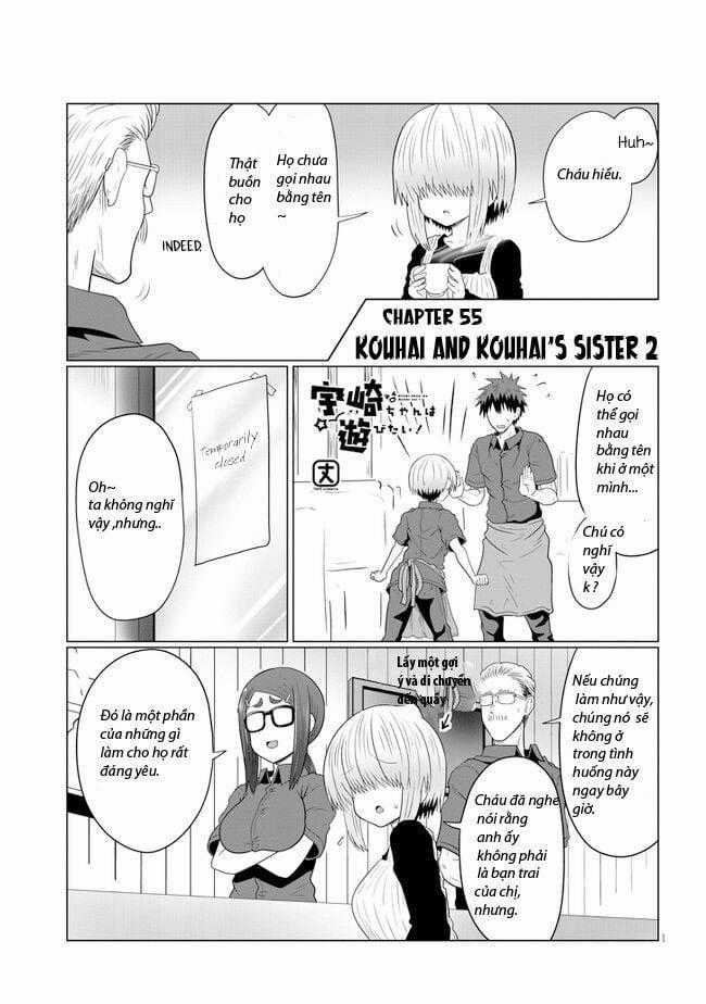 Uzaki-Chan Muốn Đi Chơi! Chapter 55 trang 0