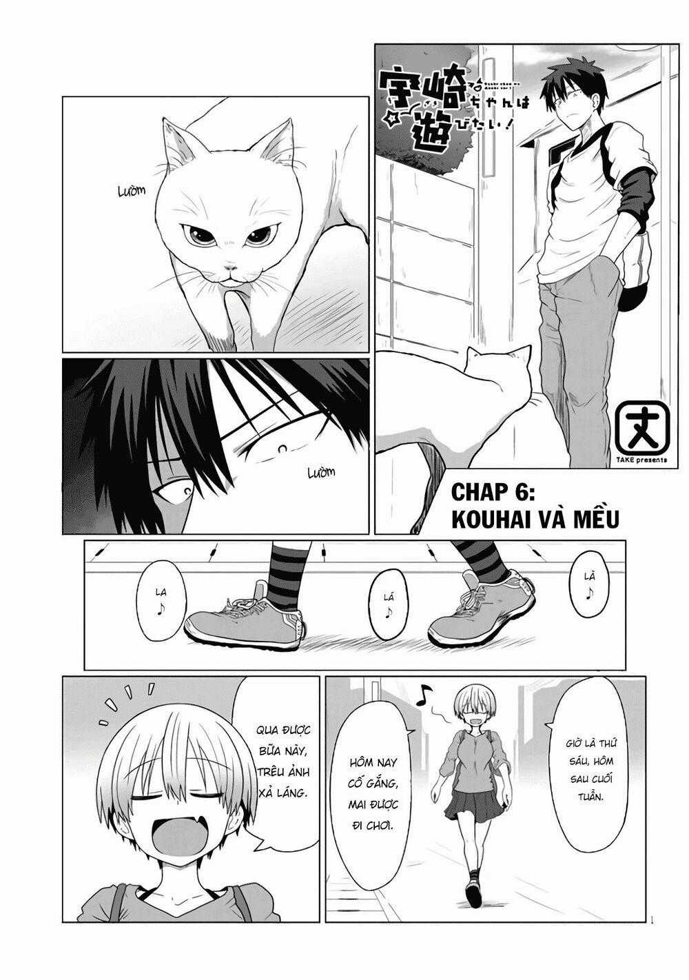 Uzaki-Chan Muốn Đi Chơi! Chapter 6 trang 0