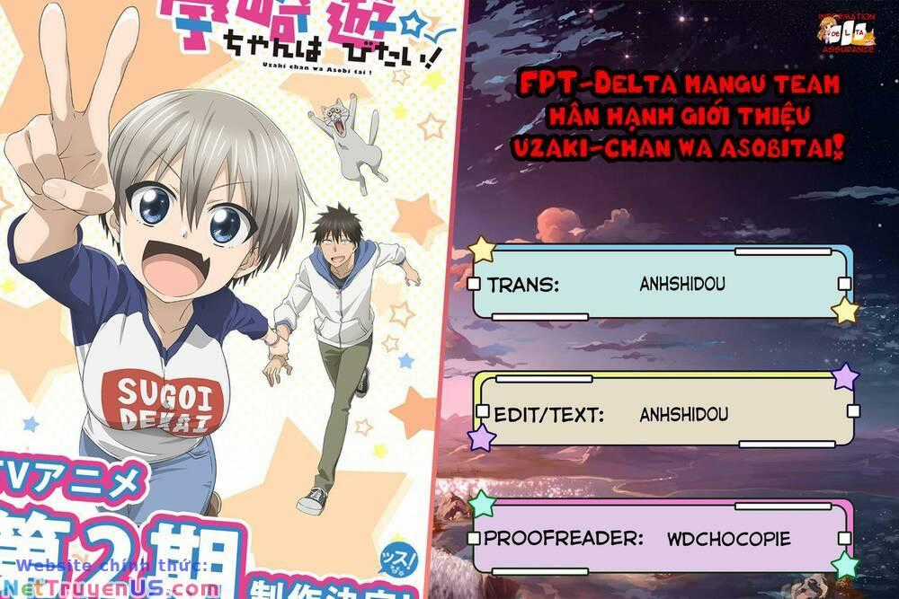 Uzaki-Chan Muốn Đi Chơi! Chapter 61 trang 0
