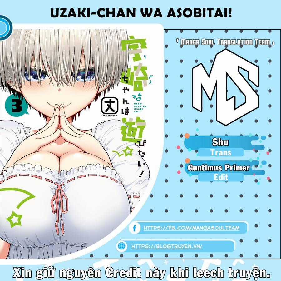 Uzaki-Chan Muốn Đi Chơi! Chapter 65 trang 0