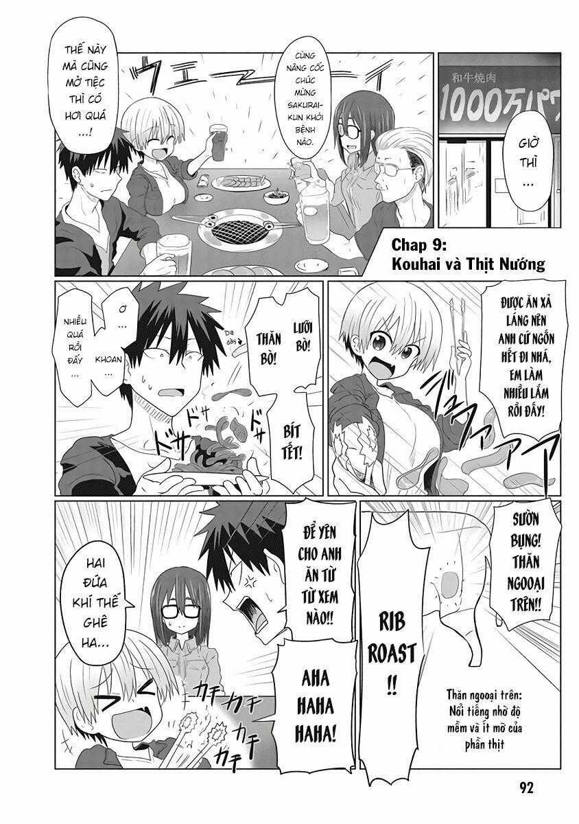 Uzaki-Chan Muốn Đi Chơi! Chapter 9 trang 1