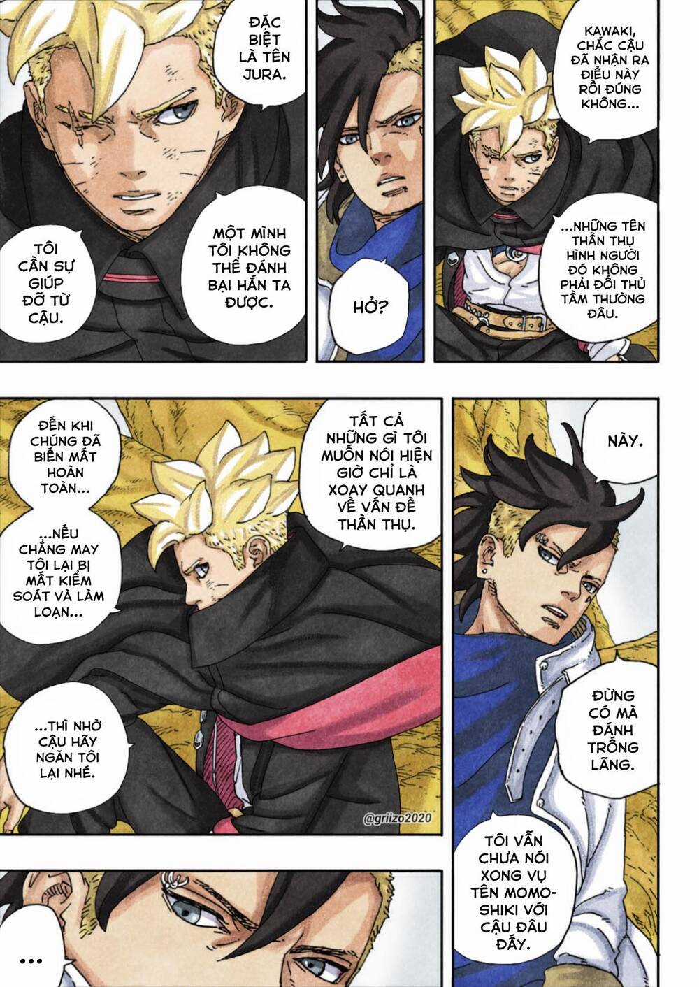 Uzumaki Boruto Chương 95 trang 34