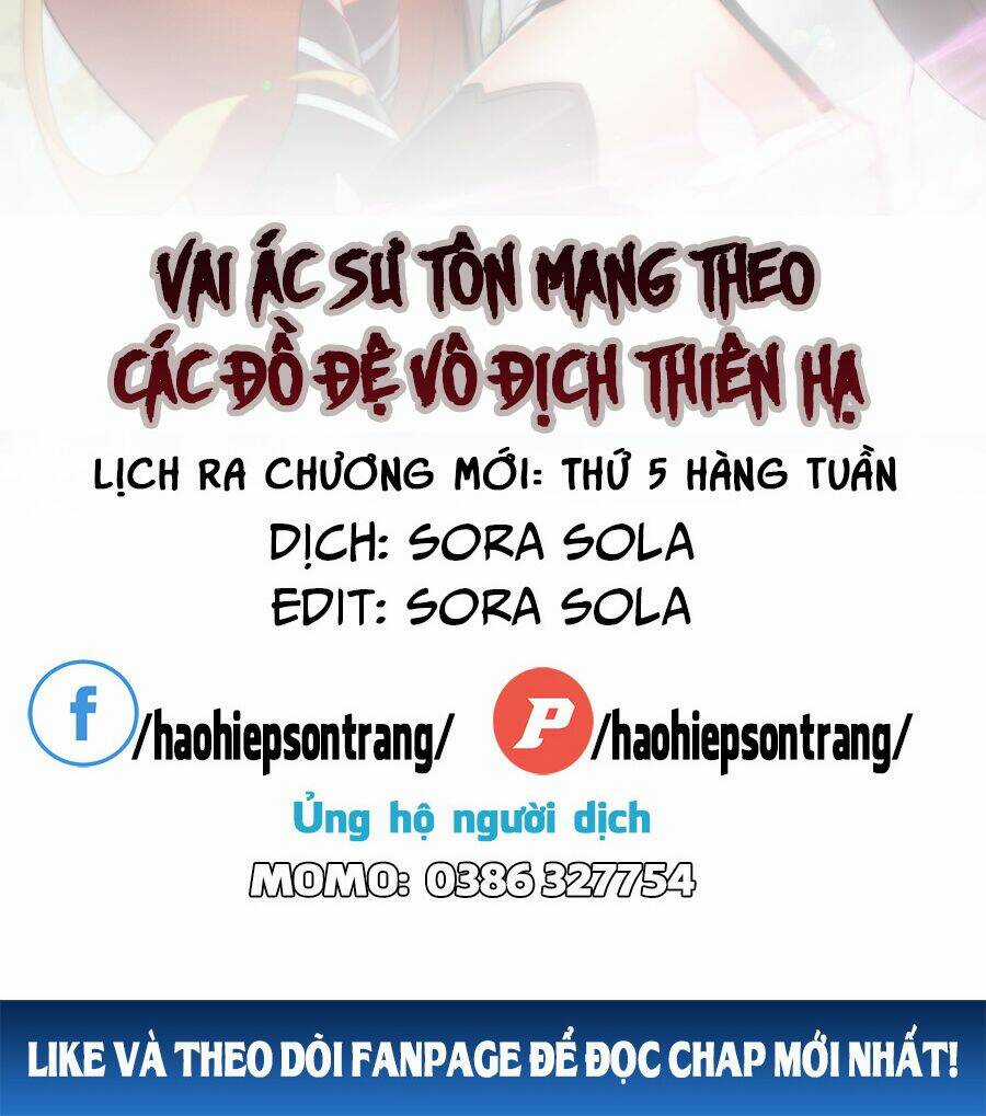 Vai Ác Sư Tôn Mang Theo Các Đồ Đệ Vô Địch Thiên Hạ, Nhân Vật Phản Diện Sư Tôn Ta Mang Theo Các Đồ Đệ Vô Địch Chapter 7 trang 1
