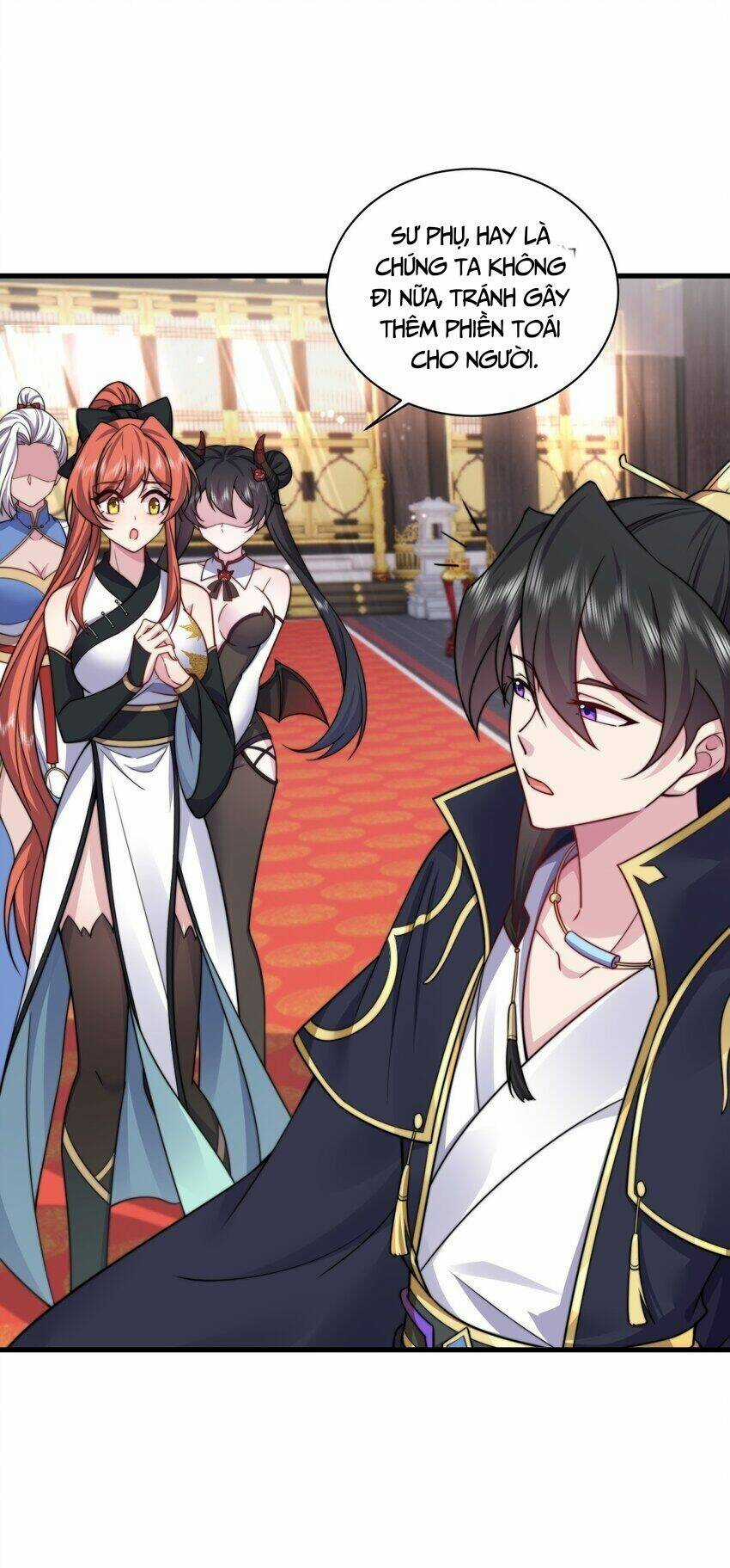 Vai Ác Sư Tôn Mang Theo Các Đồ Đệ Vô Địch Thiên Hạ, Nhân Vật Phản Diện Sư Tôn Ta Mang Theo Các Đồ Đệ Vô Địch Chapter 77 trang 25