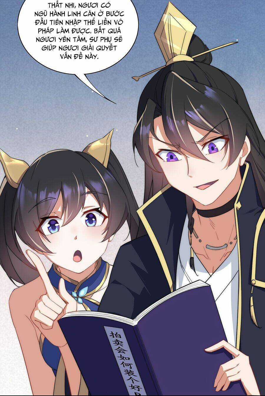 Vai Ác Sư Tôn Mang Theo Các Đồ Đệ Vô Địch Thiên Hạ, Nhân Vật Phản Diện Sư Tôn Ta Mang Theo Các Đồ Đệ Vô Địch Chapter 8 trang 11