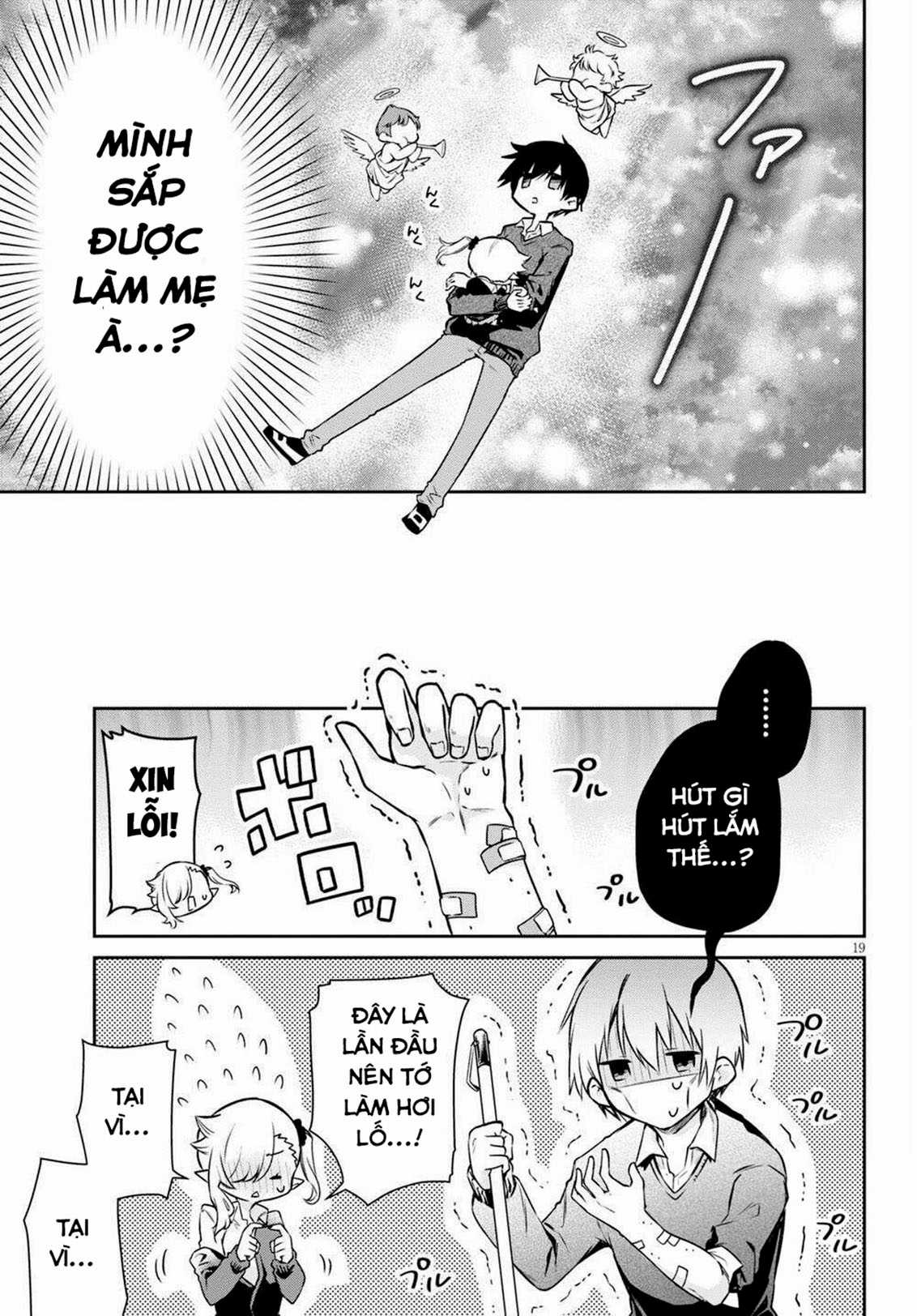 Vampire-Chan Can't Suck Properly Chapter 1 trang 19