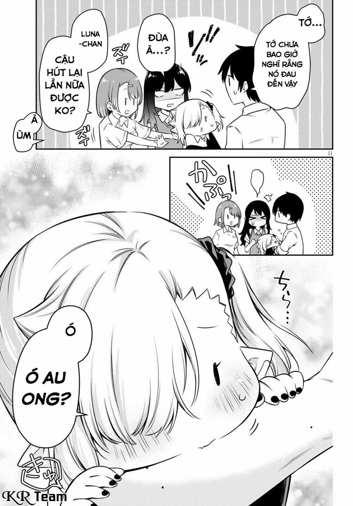 Vampire-Chan Can't Suck Properly Chapter 11 trang 12