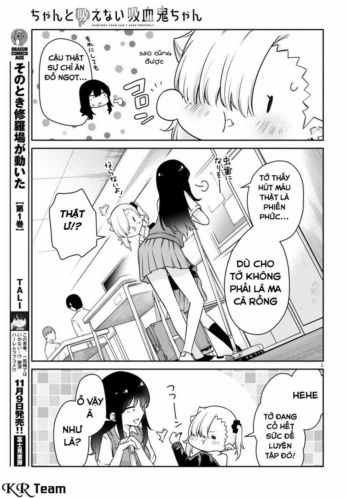 Vampire-Chan Can't Suck Properly Chapter 11 trang 6