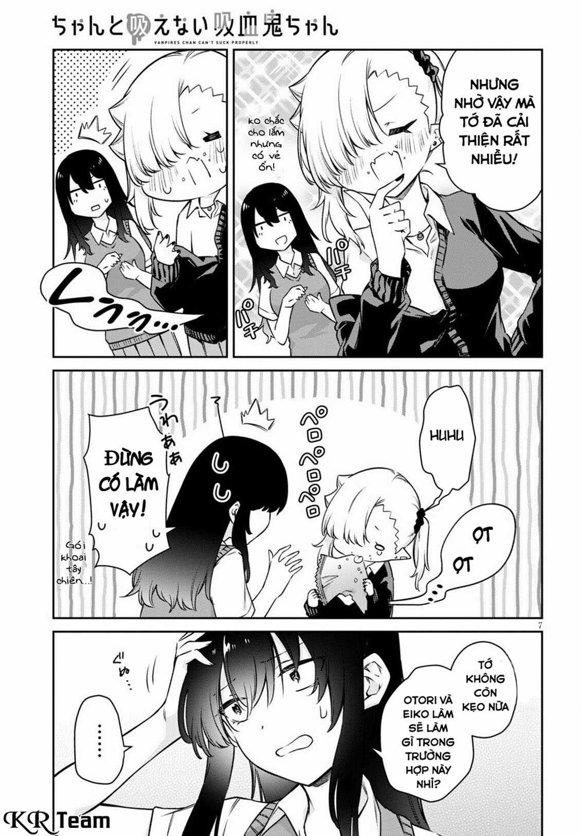Vampire-Chan Can't Suck Properly Chapter 11 trang 8
