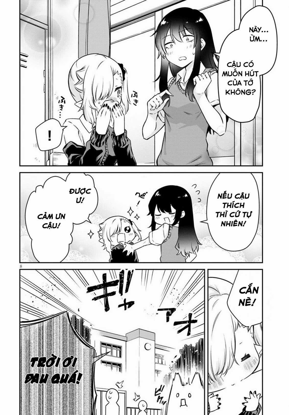 Vampire-Chan Can't Suck Properly Chapter 11 trang 9