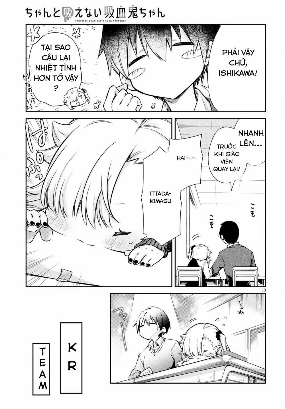 Vampire-Chan Can't Suck Properly Chapter 2 trang 13