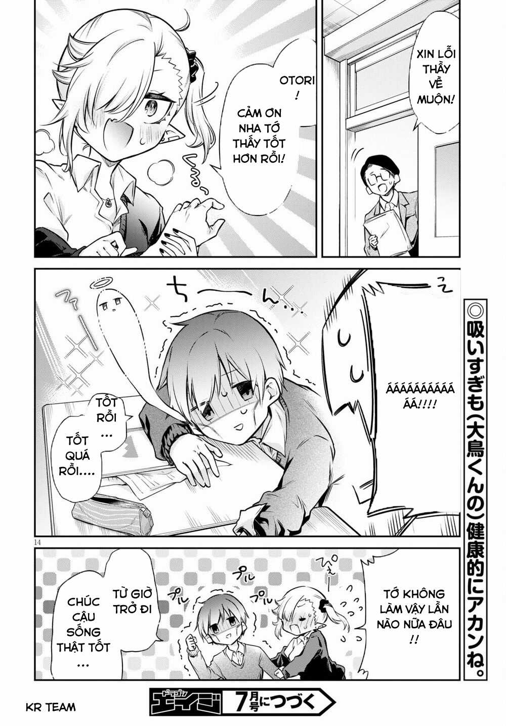 Vampire-Chan Can't Suck Properly Chapter 2 trang 14