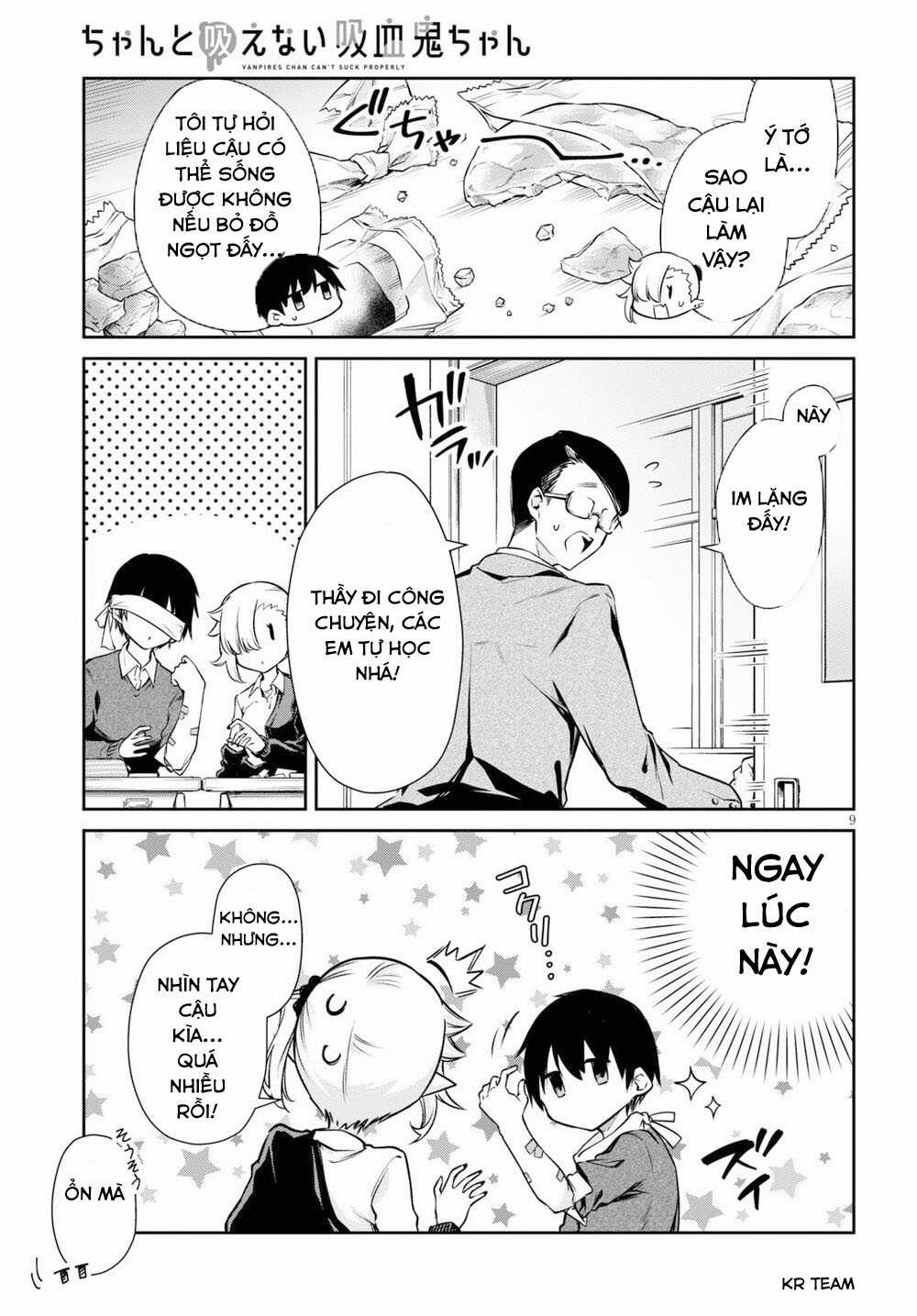 Vampire-Chan Can't Suck Properly Chapter 2 trang 9