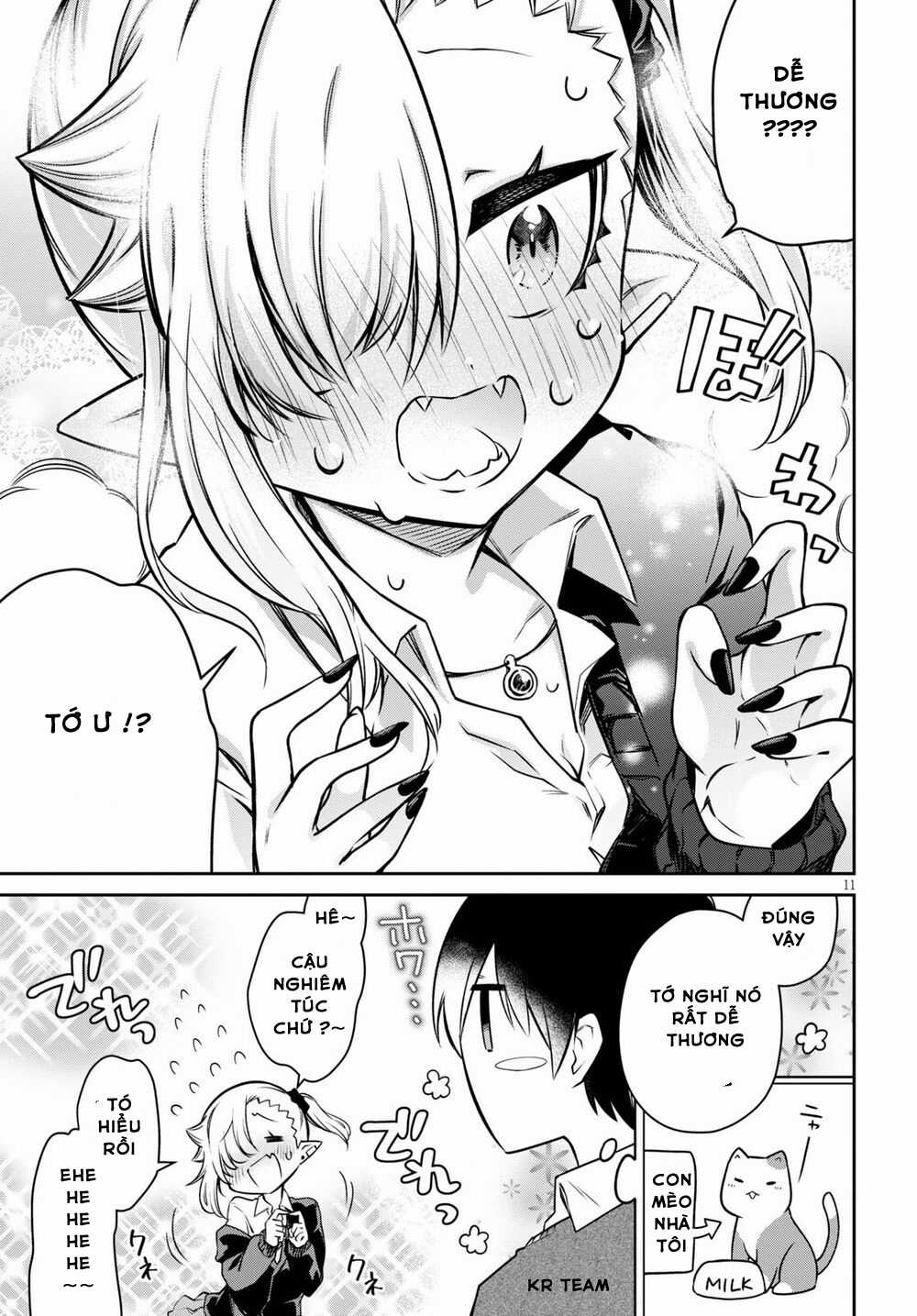 Vampire-Chan Can't Suck Properly Chapter 4 trang 11