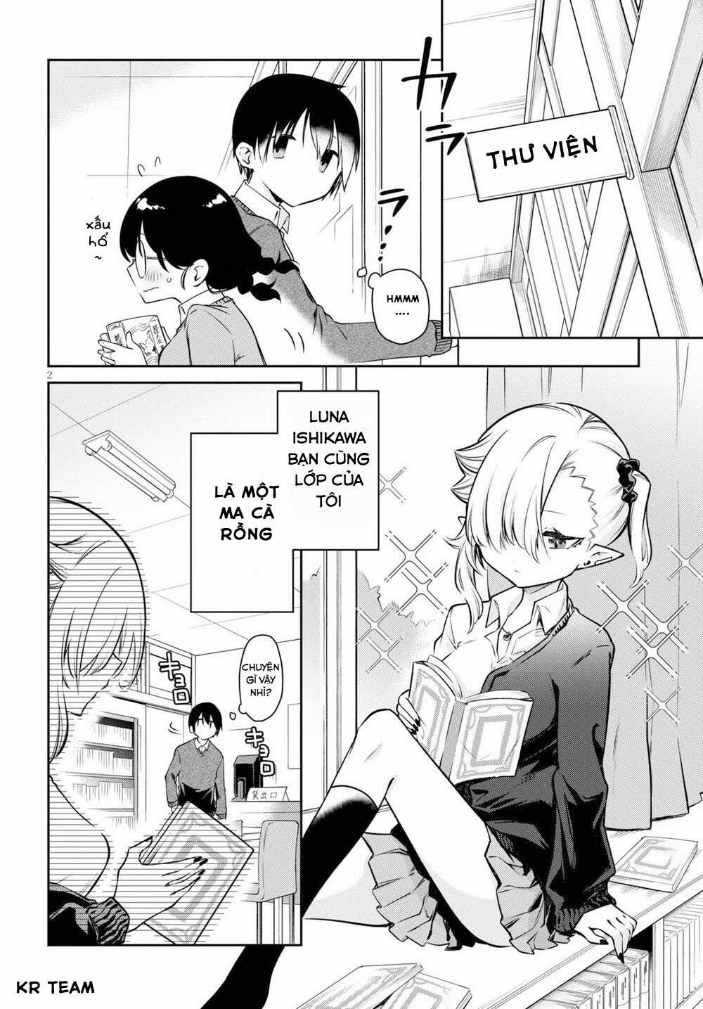 Vampire-Chan Can't Suck Properly Chapter 4 trang 2