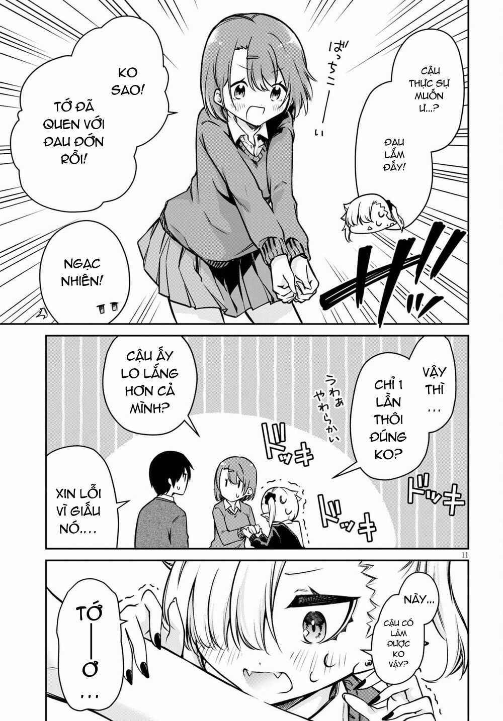 Vampire-Chan Can't Suck Properly Chapter 5 trang 11