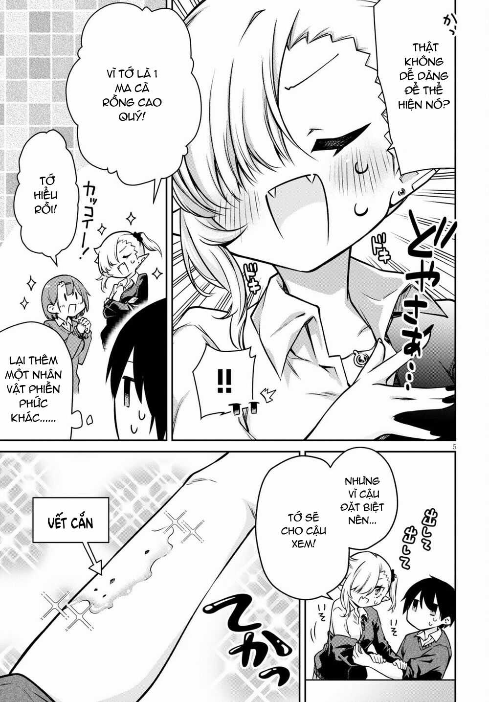 Vampire-Chan Can't Suck Properly Chapter 5 trang 5
