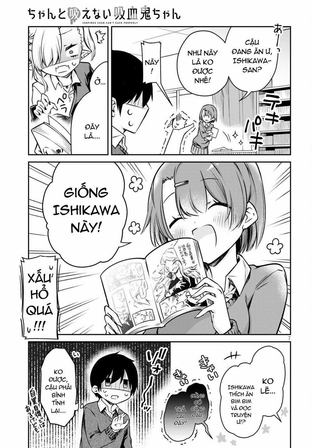 Vampire-Chan Can't Suck Properly Chapter 5 trang 7
