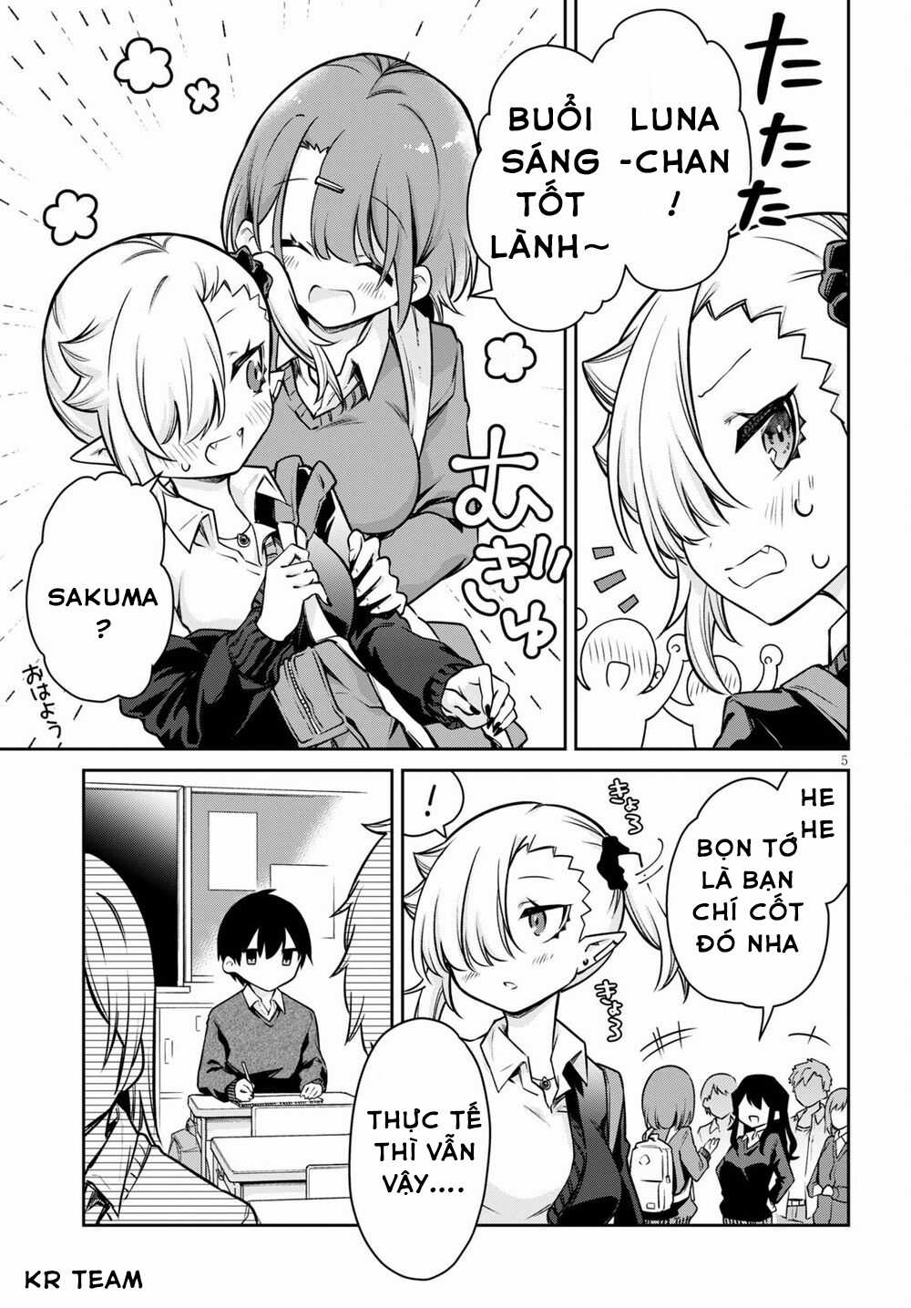 Vampire-Chan Can't Suck Properly Chapter 6 trang 4