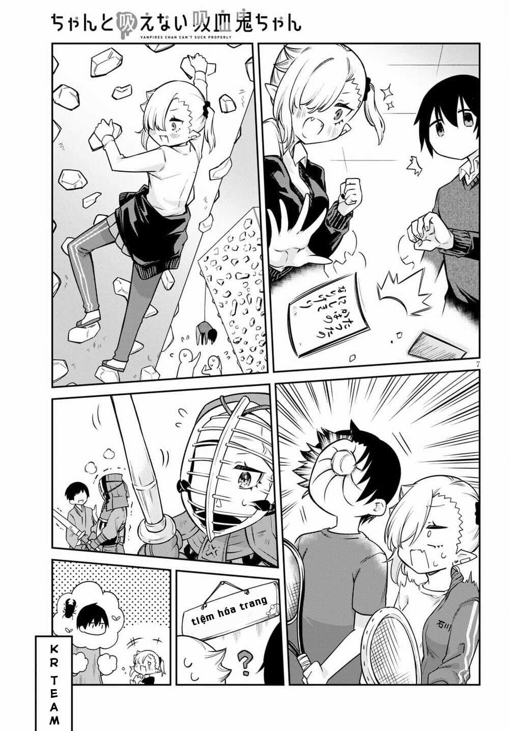 Vampire-Chan Can't Suck Properly Chapter 8 trang 6