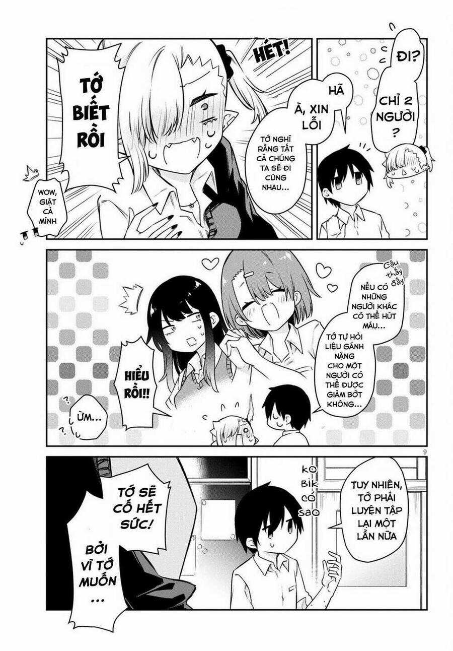 Vampire-Chan Can't Suck Properly Chương 12 trang 9