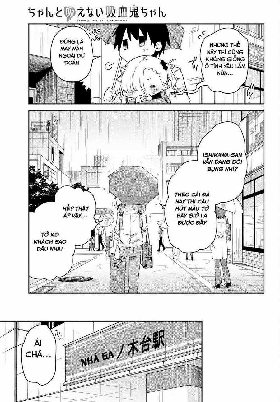 Vampire-Chan Can't Suck Properly Chương 13 trang 9