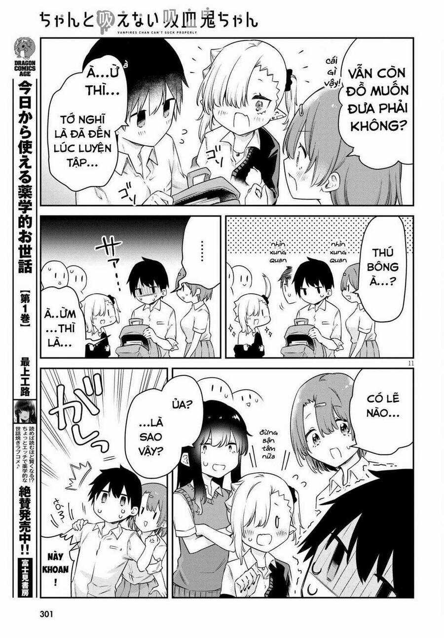 Vampire-Chan Can't Suck Properly Chương 14 trang 11