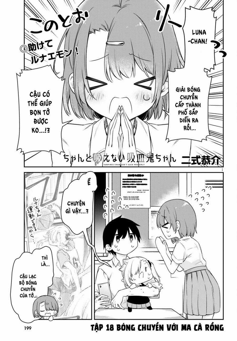 Vampire-Chan Can't Suck Properly Chương 18 trang 1