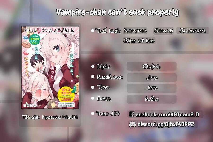 Vampire-Chan Can't Suck Properly Chương 19 trang 0