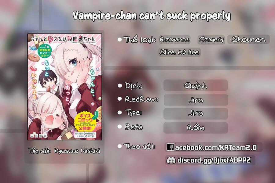 Vampire-Chan Can't Suck Properly Chương 20 trang 0
