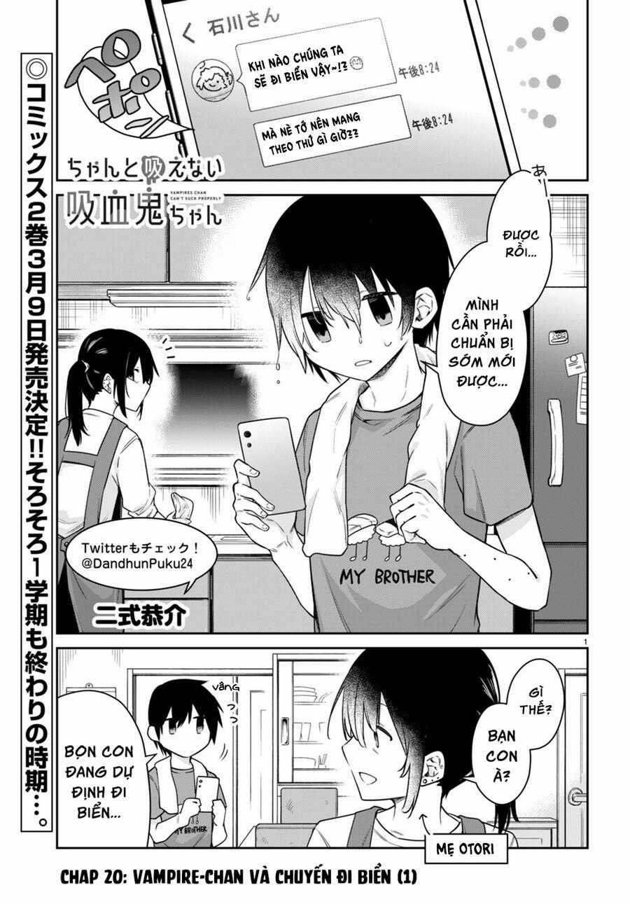 Vampire-Chan Can't Suck Properly Chương 20 trang 1