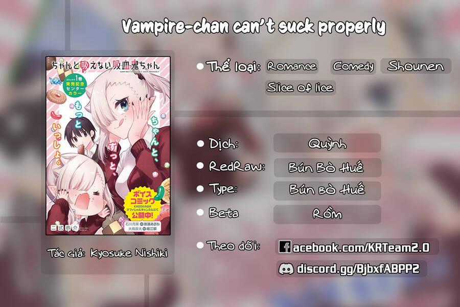 Vampire-Chan Can't Suck Properly Chương 21 trang 0