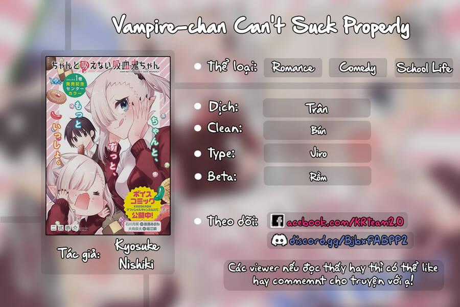 Vampire-Chan Can't Suck Properly Chương 22 trang 0