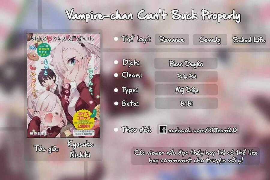 Vampire-Chan Can't Suck Properly Chương 24 trang 0