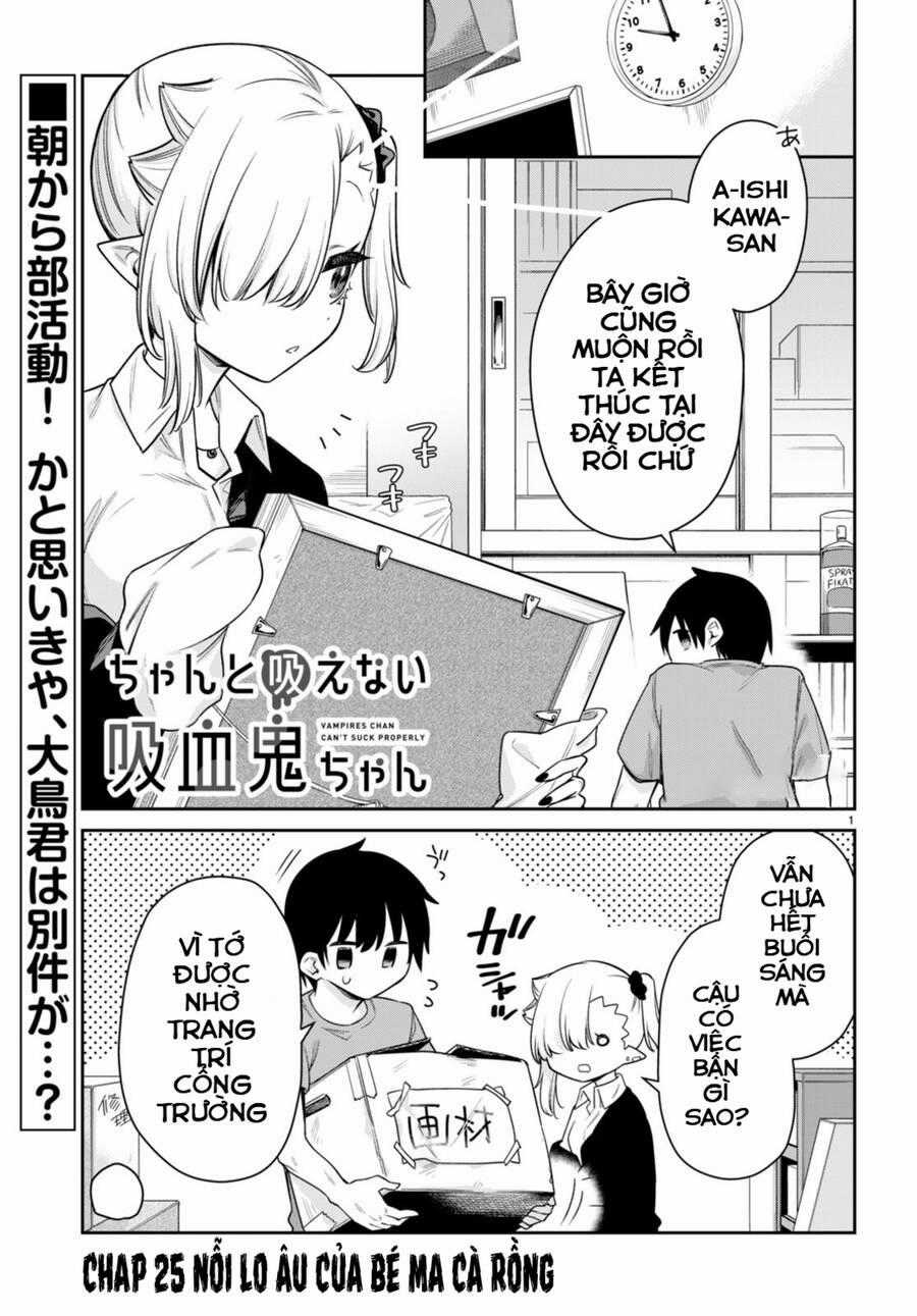 Vampire-Chan Can't Suck Properly Chương 25 trang 0
