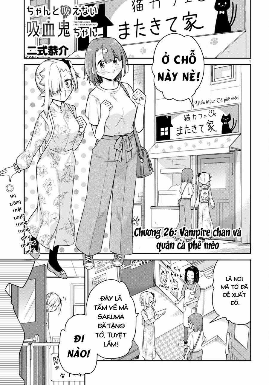 Vampire-Chan Can't Suck Properly Chương 26 trang 1