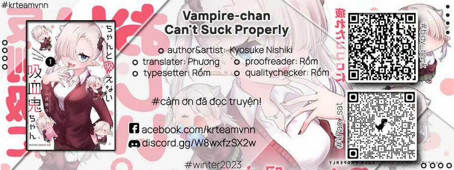 Vampire-Chan Can't Suck Properly Chương 27 trang 0