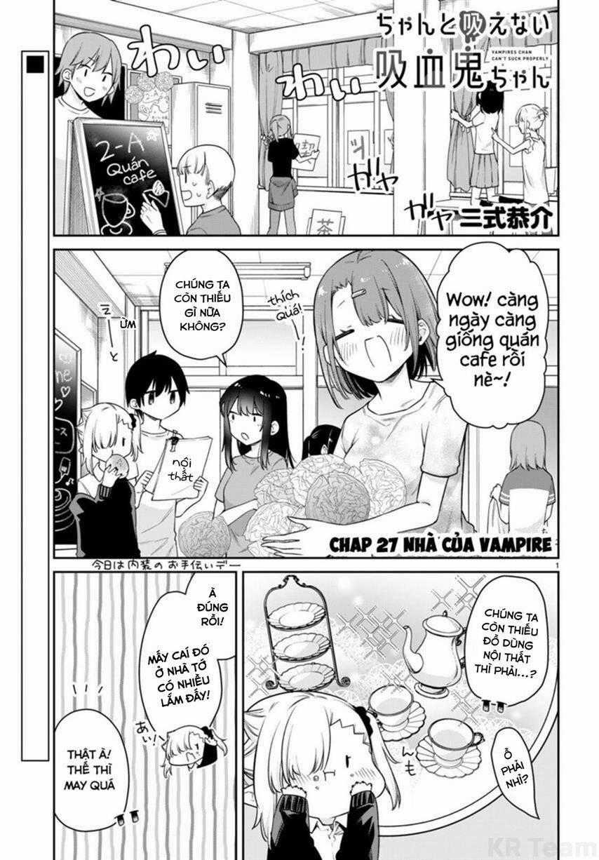 Vampire-Chan Can't Suck Properly Chương 27 trang 1