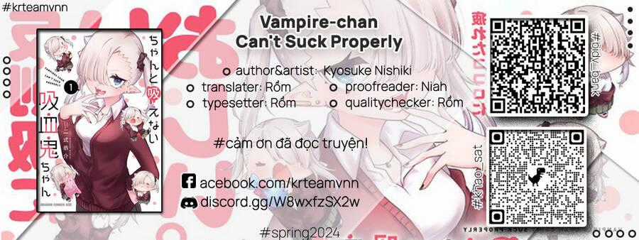 Vampire-Chan Can't Suck Properly Chương 29 trang 0