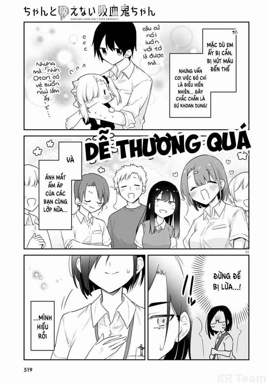 Vampire-Chan Can't Suck Properly Chương 33 trang 11