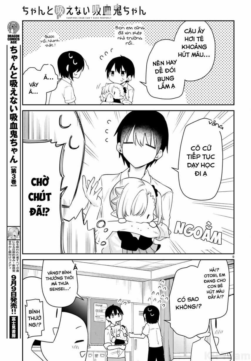 Vampire-Chan Can't Suck Properly Chương 33 trang 9