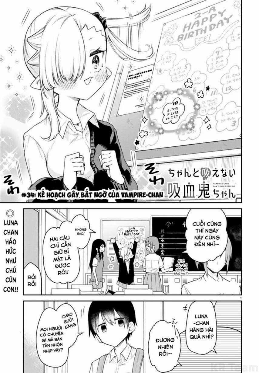 Vampire-Chan Can't Suck Properly Chương 34 trang 0